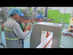 金属汚染食品を検出するためのデジタル金属検出器装置 - 小さなトンネルサイズ